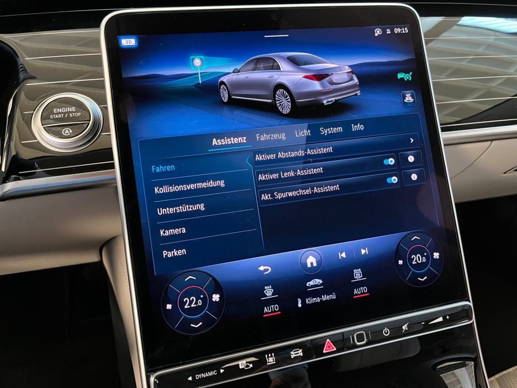 Fahrzeugabbildung Mercedes-Benz S 500 4M ACC AHK Standhzg HUD 4xSitzklima 3D