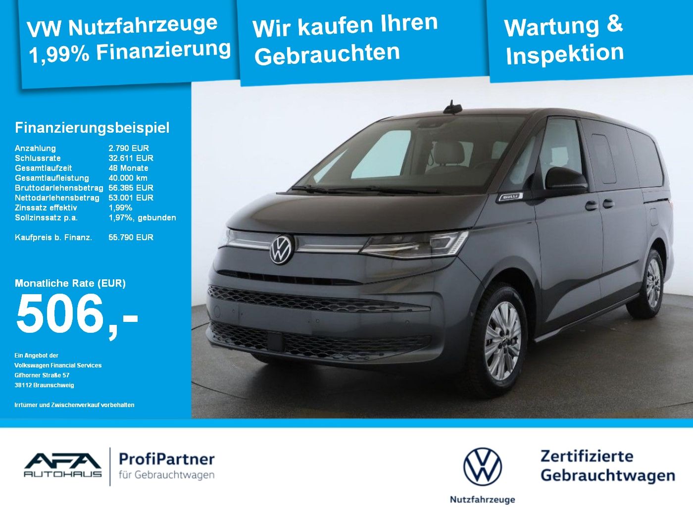 Volkswagen T7 Multivan 2.0 TSI LIFE lang DSG AHK*StdHz*Pano