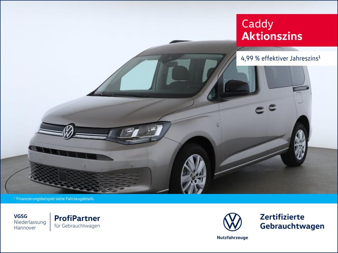 Volkswagen Caddy Life AHK Kamera App-Connect