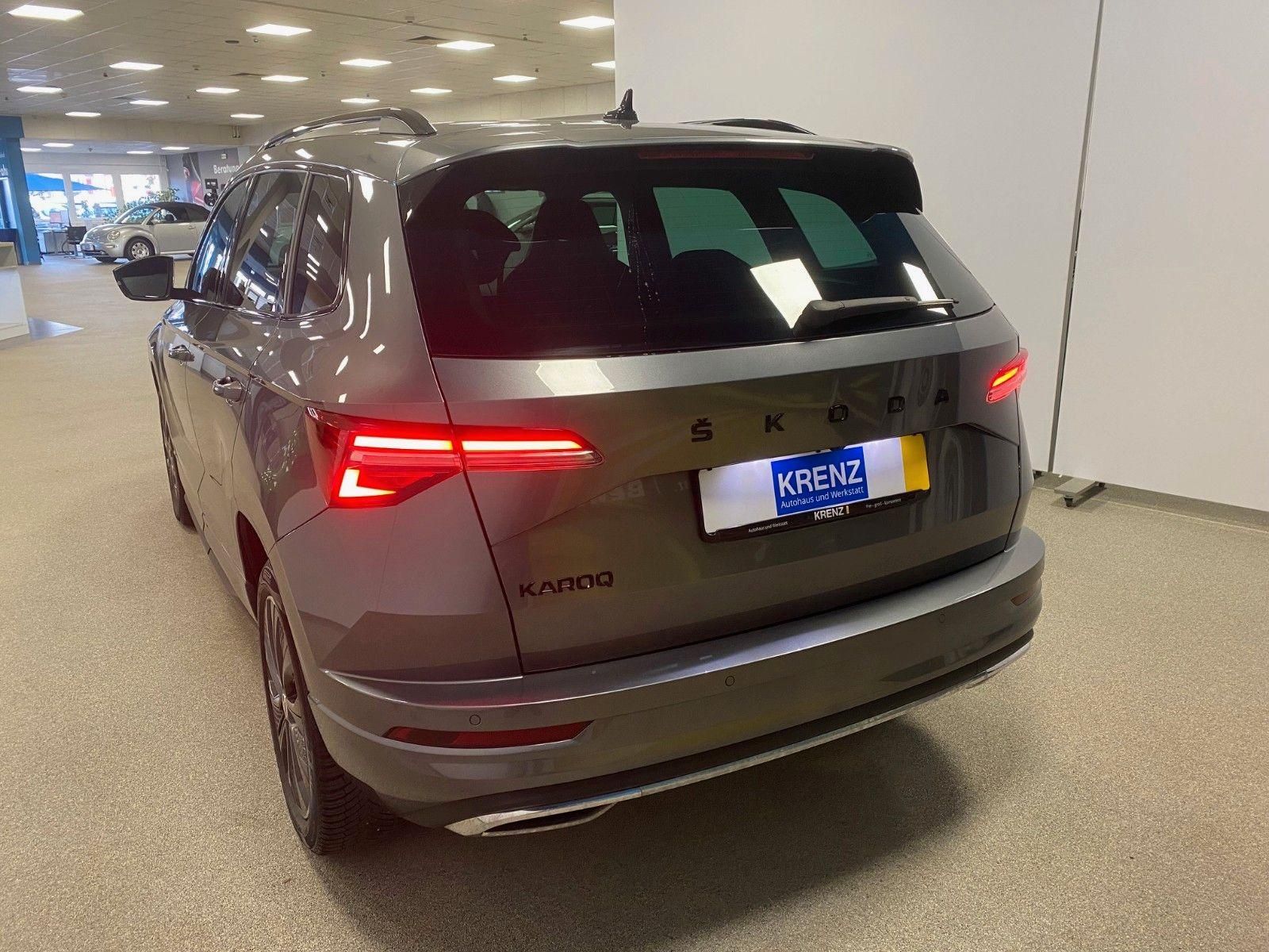 Fahrzeugabbildung SKODA Karoq 1.5 TSI DSG Sportline+NAVI+MATRIX+ACC+18"+