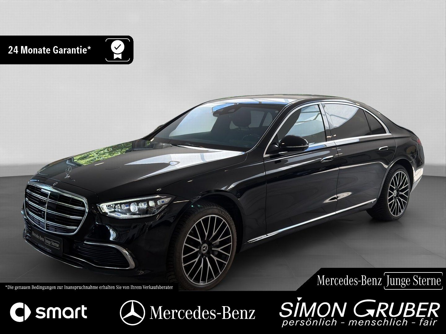 Fahrzeugabbildung Mercedes-Benz S 450 4M lang Pano Burm TV Nappa HUD Digital AHK