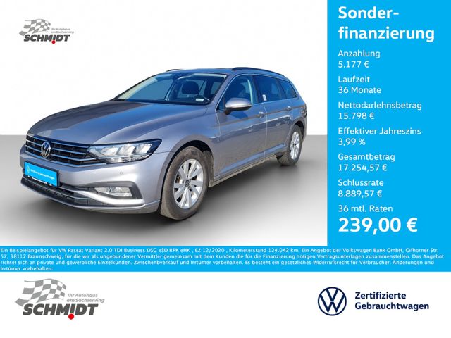 Volkswagen Passat Variant 2.0 TDI Business DSG eSD RFK eHK