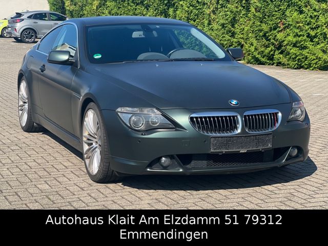 Fahrzeugabbildung BMW 645 CI Automatik Smaragdgrün Metallic Matt folie