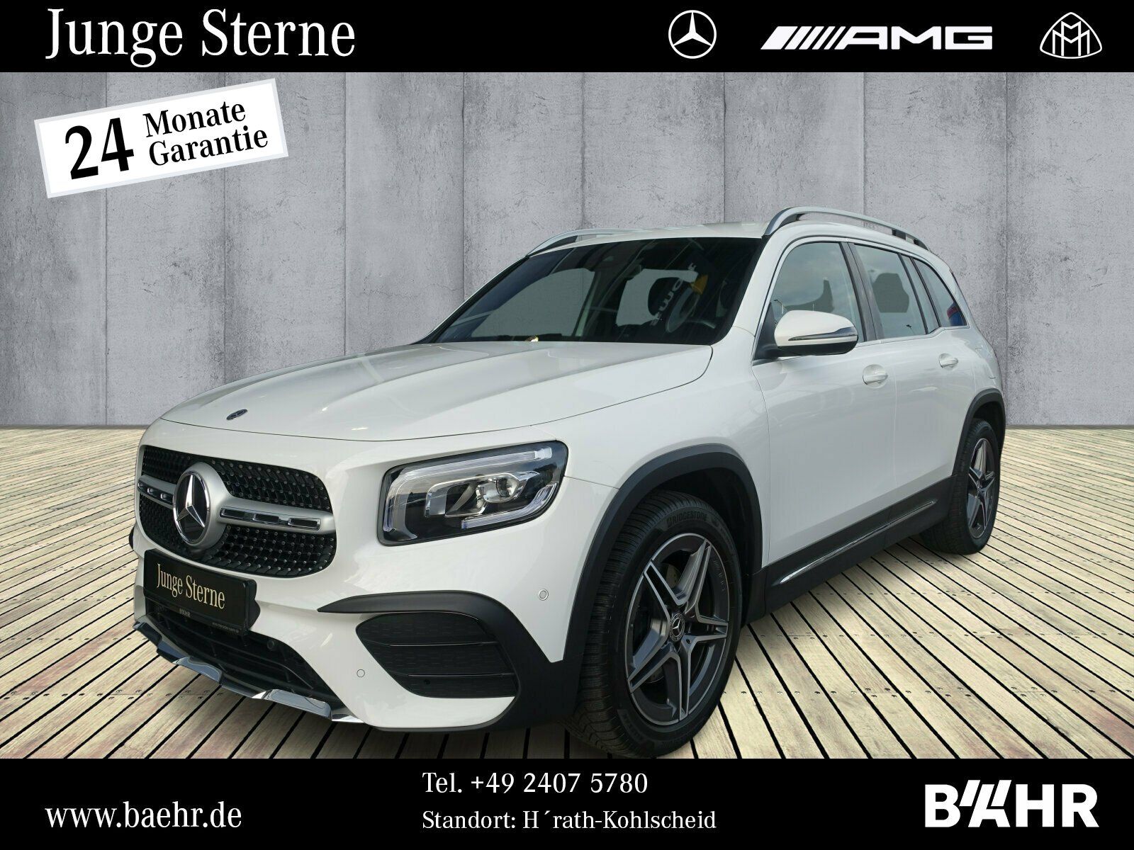 MERCEDES-BENZ GLB 200 d 4M AMG/MBUX/LED/Burmester/RFK/LMR-19"