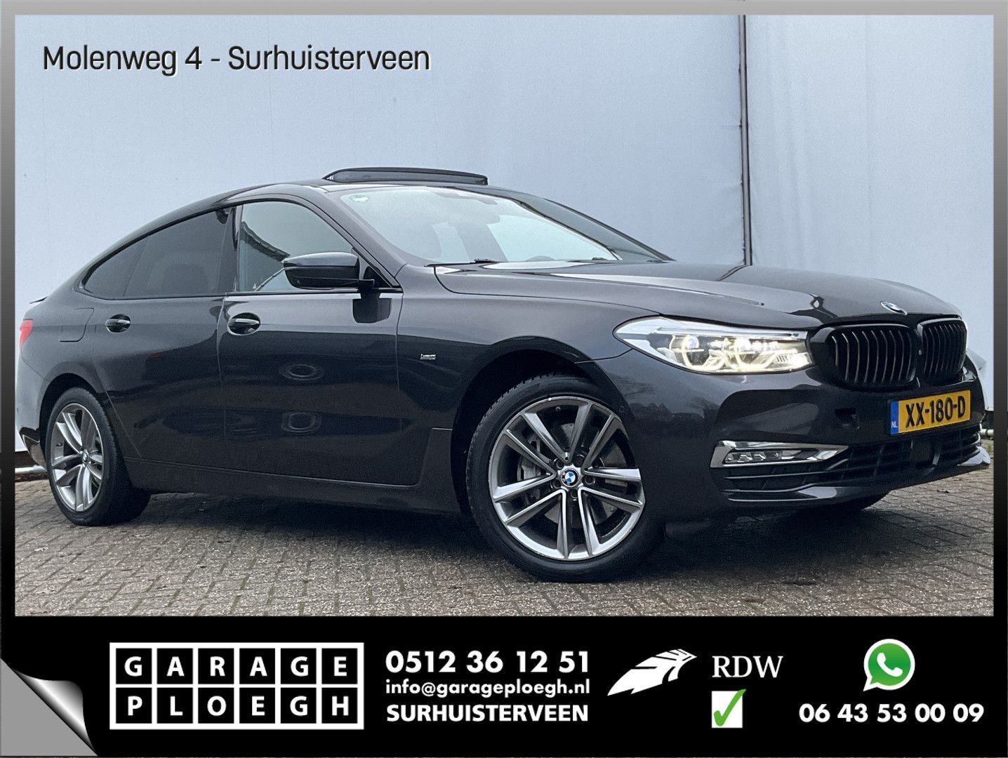 BMW 630 Gran Turismo 6-serie 630d High Executive luf