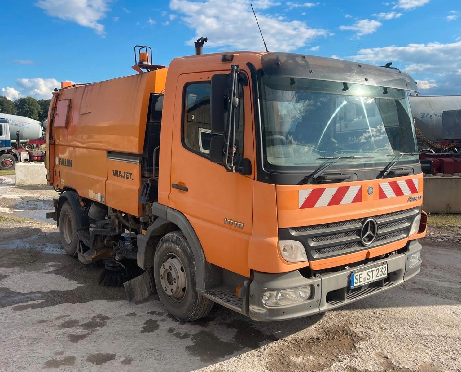 Mercedes-Benz 970.04, 1018, ATEGO, FAUI, Straßen Reinigung