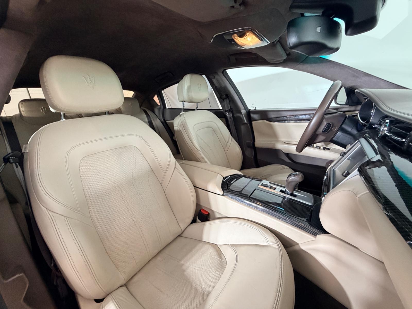 Maserati Quattroporte S V6 Biturbo 410 ch • BVA • Cuir • Sièges ventilés • Caméra