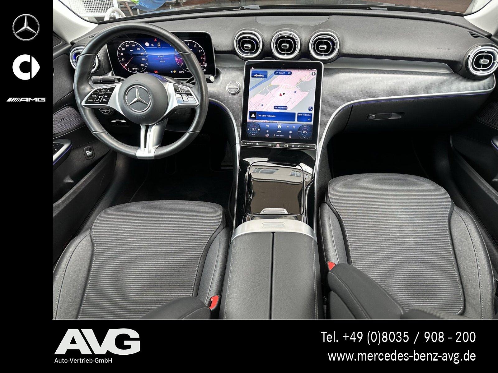 Mercedes-Benz C-Class Avantgarde Advanced+ Panorama LED Memory, миниатюра 11