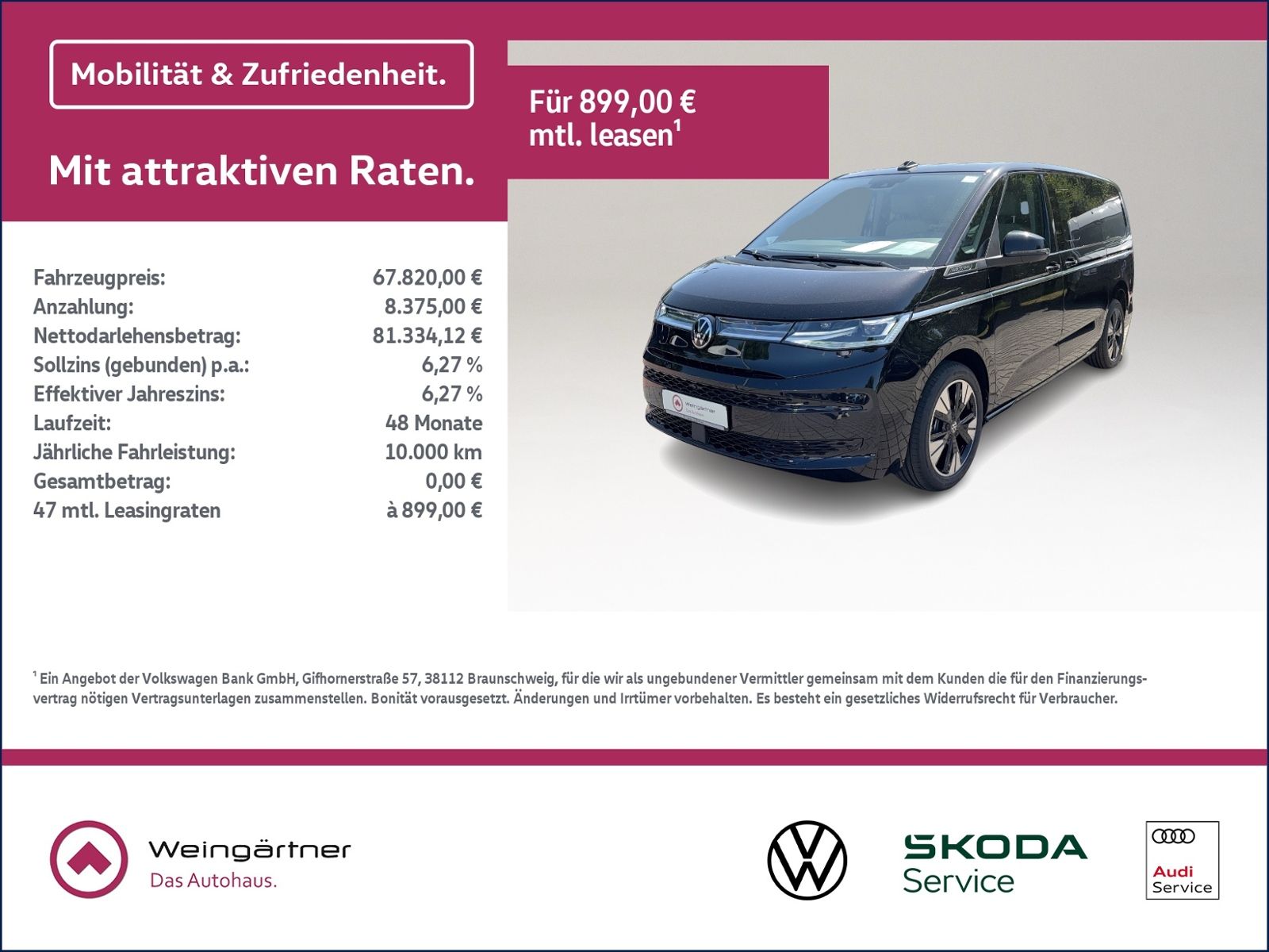 Volkswagen T7 Multivan Style 2.0 TDI LÜ, AHK, Sthzg, Vis-a-