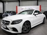 Mercedes-Benz C 180 COUPE AMG-LINE WHITE & BLACK / PANORAMA - gebrauchte Mercedes-Benz C 180 aus dem Jahr 2021
