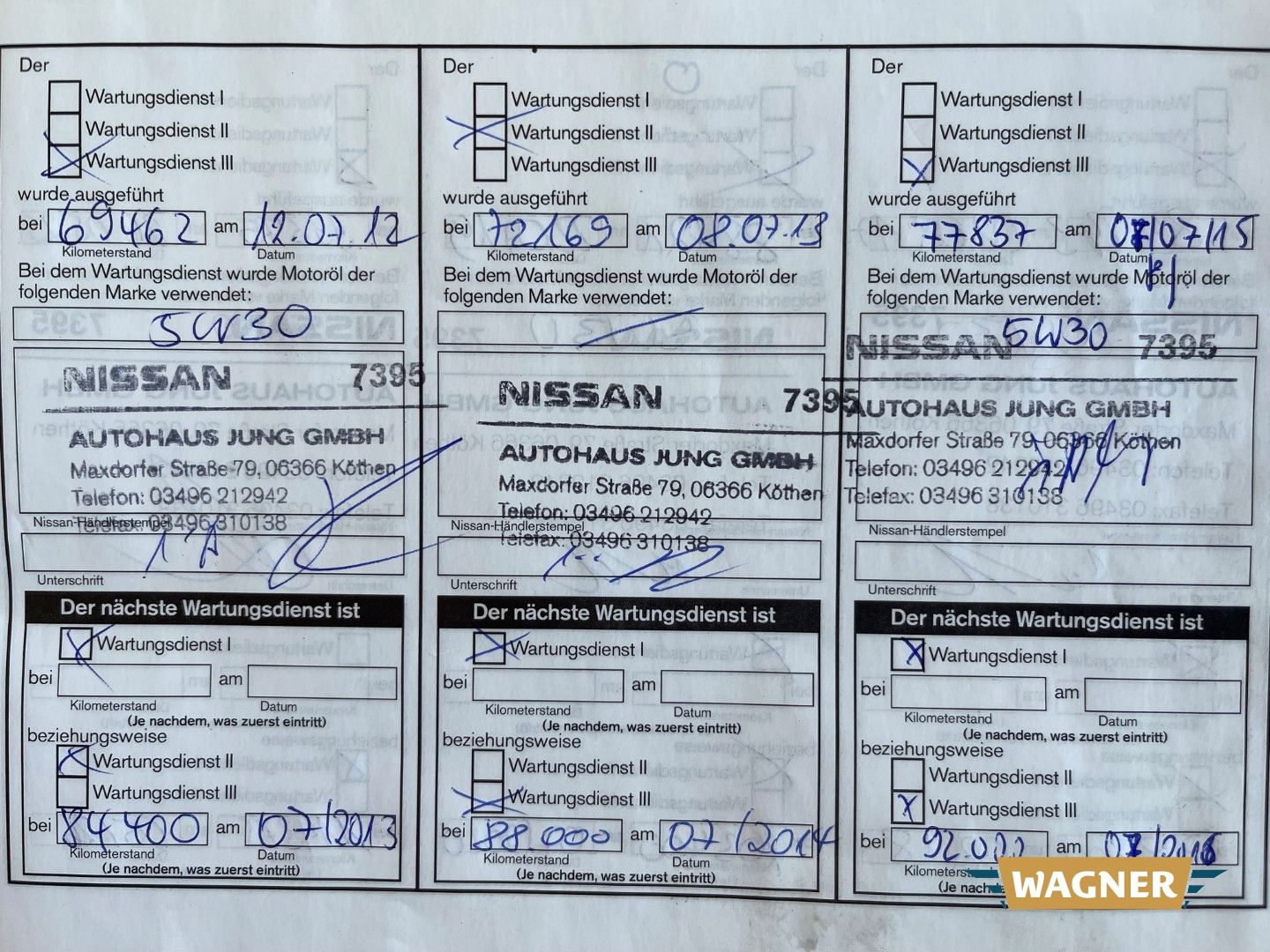 Fahrzeugabbildung Nissan Almera Comfort Klimaanlage 1 - Hand