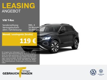 Volkswagen Leasingangebot: Volkswagen T-Roc 1.0 TSI GOAL LED NAVI ASSIST APP-CON