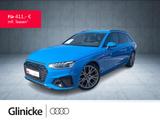 Audi A4 Avant S line Comp 35 TFSI S tr LED/19''/Nav/B - Audi A4 mit Benzin-Antrieb: Blau, Teilleder, Kombi
