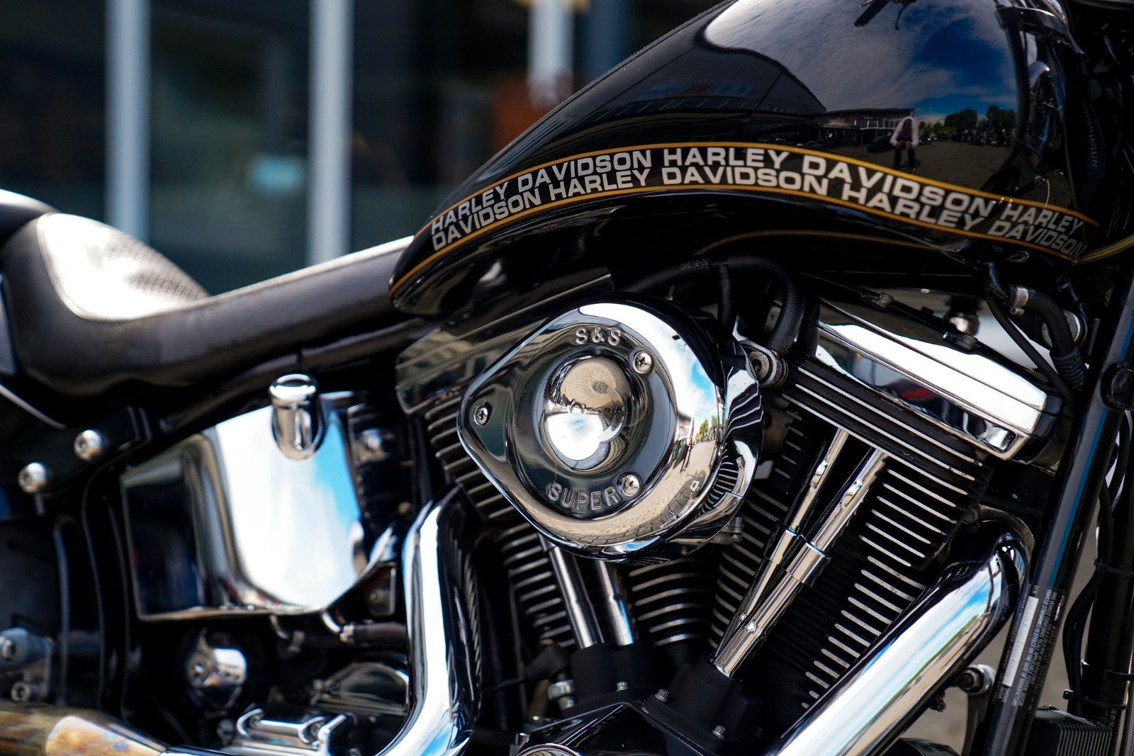 Fahrzeugabbildung Harley-Davidson FLSTC HERITAGE SOFTAIL CLASSIC EVO Custom Umbau