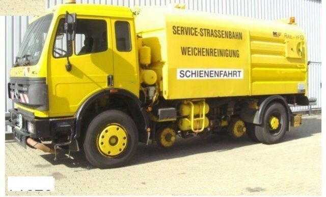 Mercedes-Benz SK 1820 4x2 Schienenreinigungs Kehrmaschine RAIL