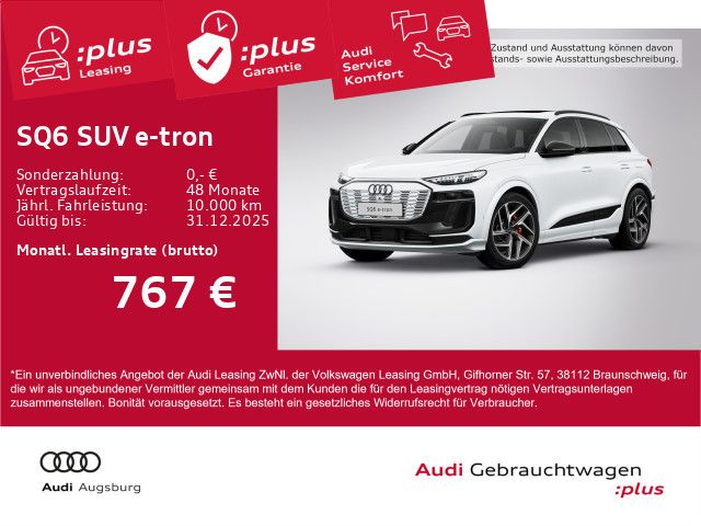 Audi SQ6 e-tron qu. Batt-Kap 100 kW/h Wärmep.*8-fach