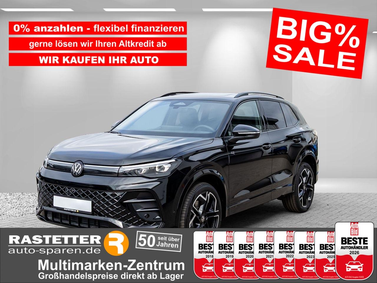 Volkswagen Tiguan TDI DSG 4M R-Line Black+Leder+PanoSD+20Z+
