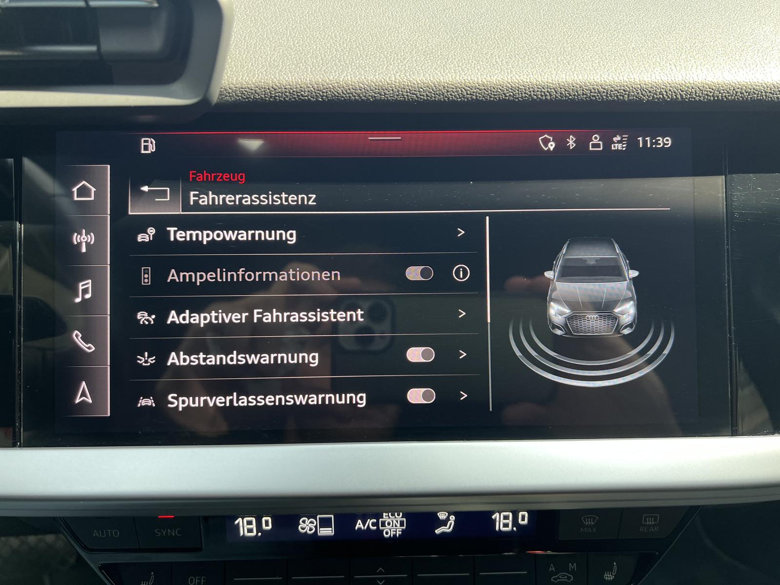Audi A3 35 TFSI Mild S line Kamera CarPlay B&O Navi, миниатюра 19