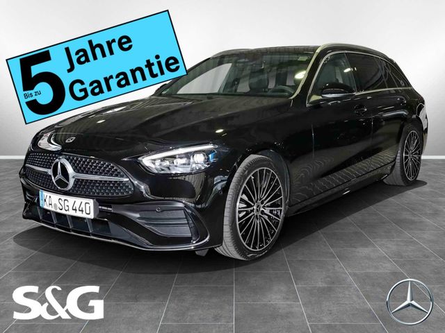 Mercedes-Benz C 220 d T AMG MBUX+360°+DIG-LED+Pano+AHK+Distron