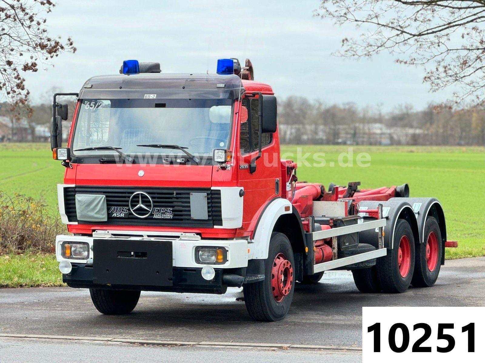 Mercedes-Benz SK 2635 V8 Abrollkipper 6x4 Meiller Oldtimer