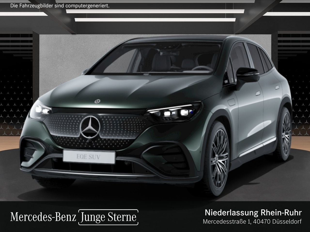 Mercedes-Benz EQE 350 SUV AMG Prem Night Pano AHK DigiLig HAL foto 2