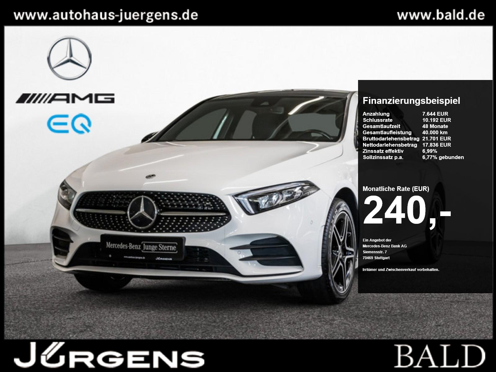 Mercedes-Benz A 250 e Limo AMG-Sport/LED/Cam/Pano/Night/Ambi