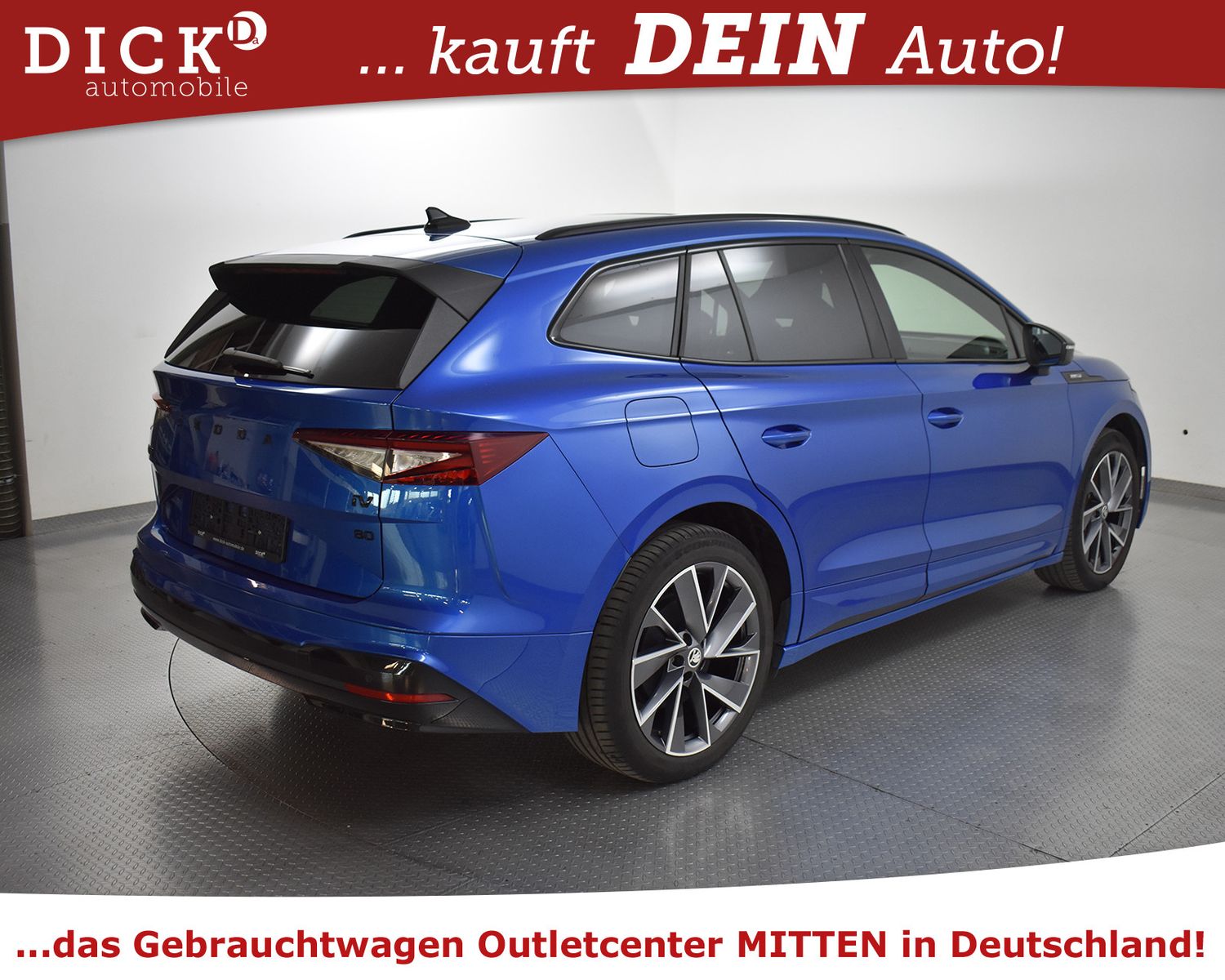 SKODA Enyaq 80 Sportline PANO+MATRIX+HEAD+AHK+360+VOLL - Image 7