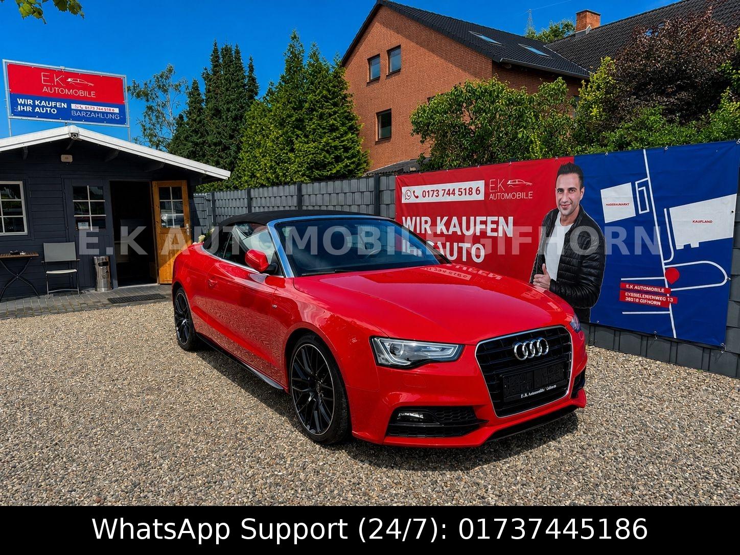 Audi A5 Cabriolet 2.0 TDI*DSG*AHK*LED*S-LINE*MULTI*SH