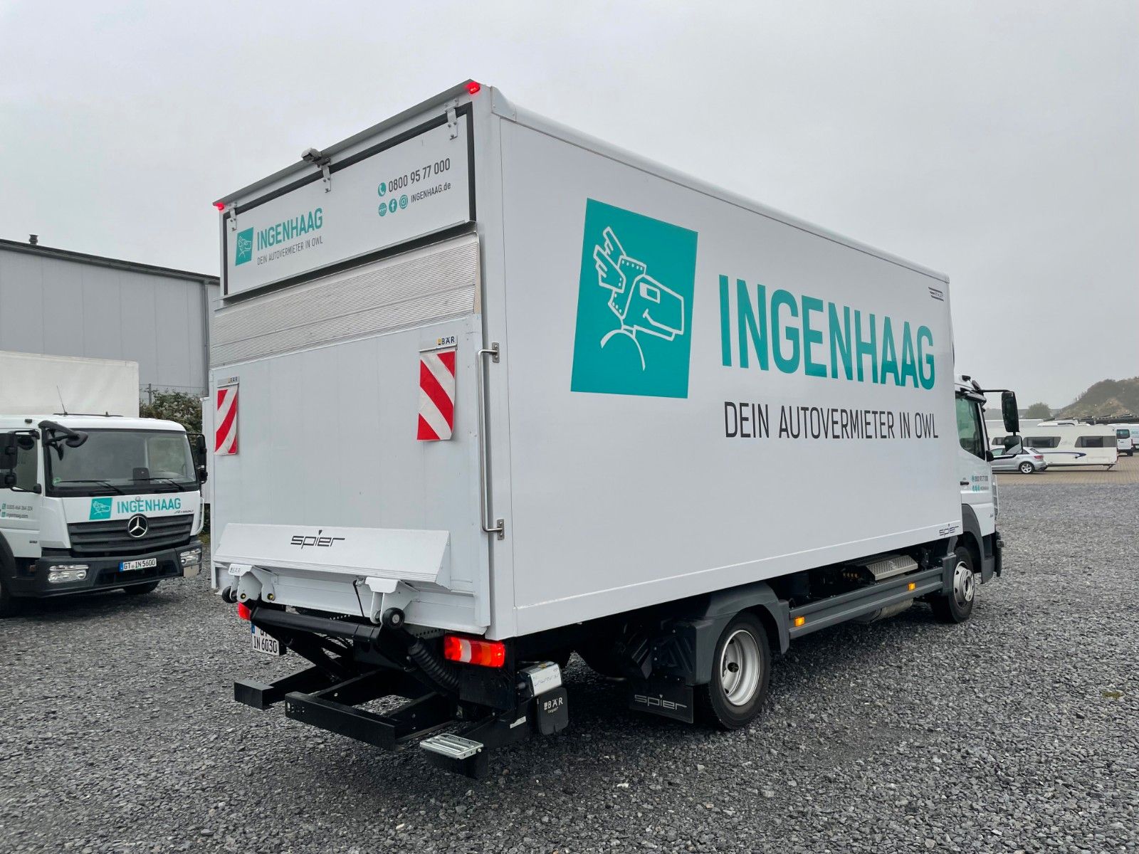 Fahrzeugabbildung Mercedes-Benz Atego 818 L Koffer LBW AHK Klima