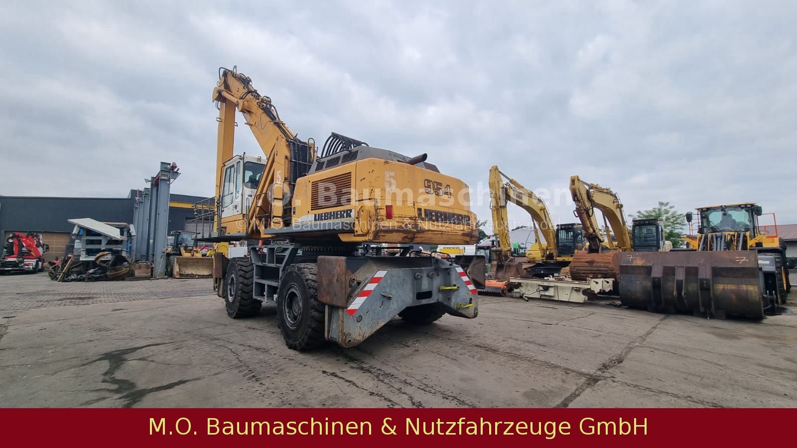 Fahrzeugabbildung Liebherr A954B Litronic / Magnetanlage / Hochf. Kabine /