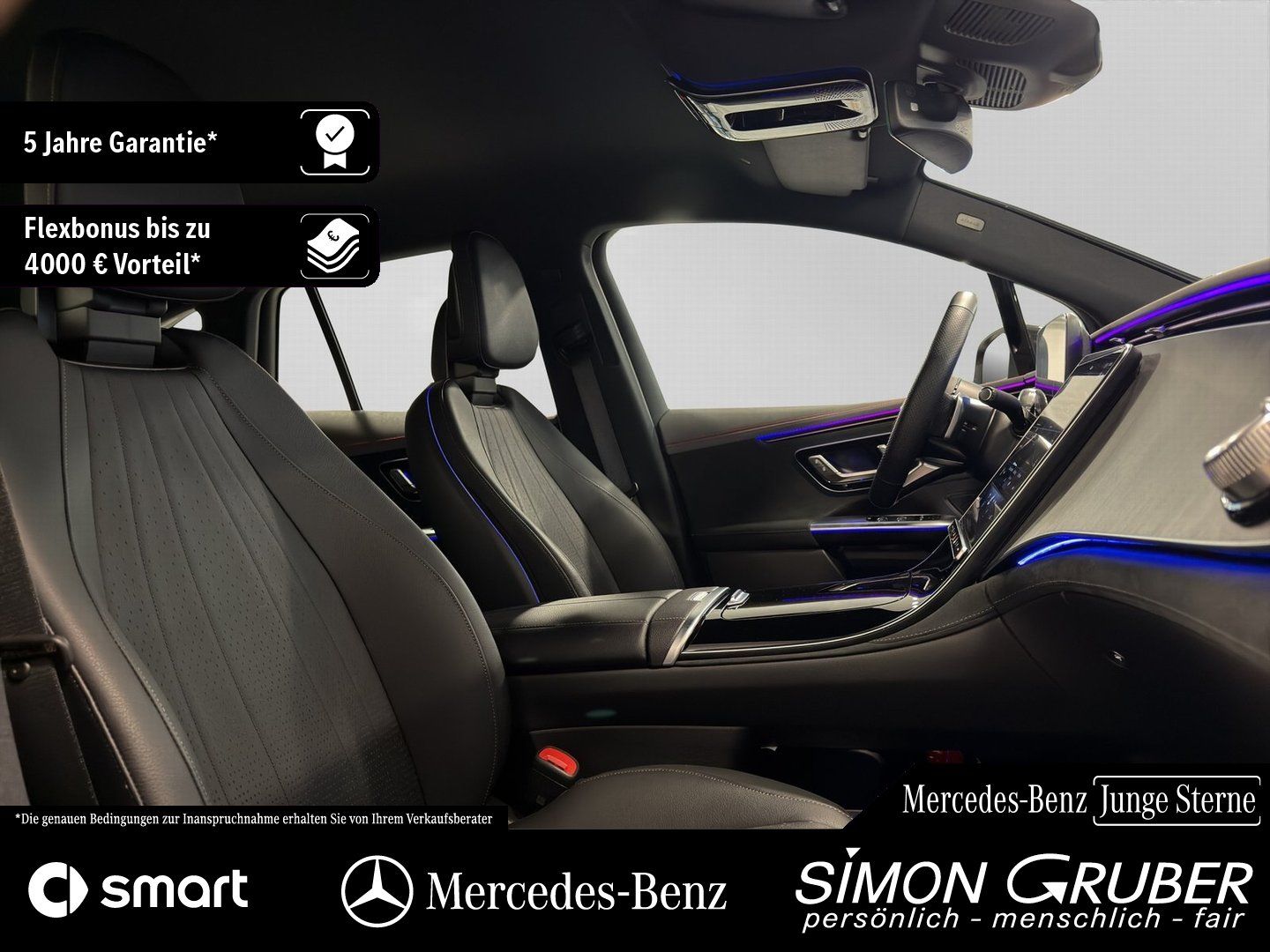 Fahrzeugabbildung Mercedes-Benz EQE 350 4M SUV AMG DigiLight 360 ACC 21Zoll