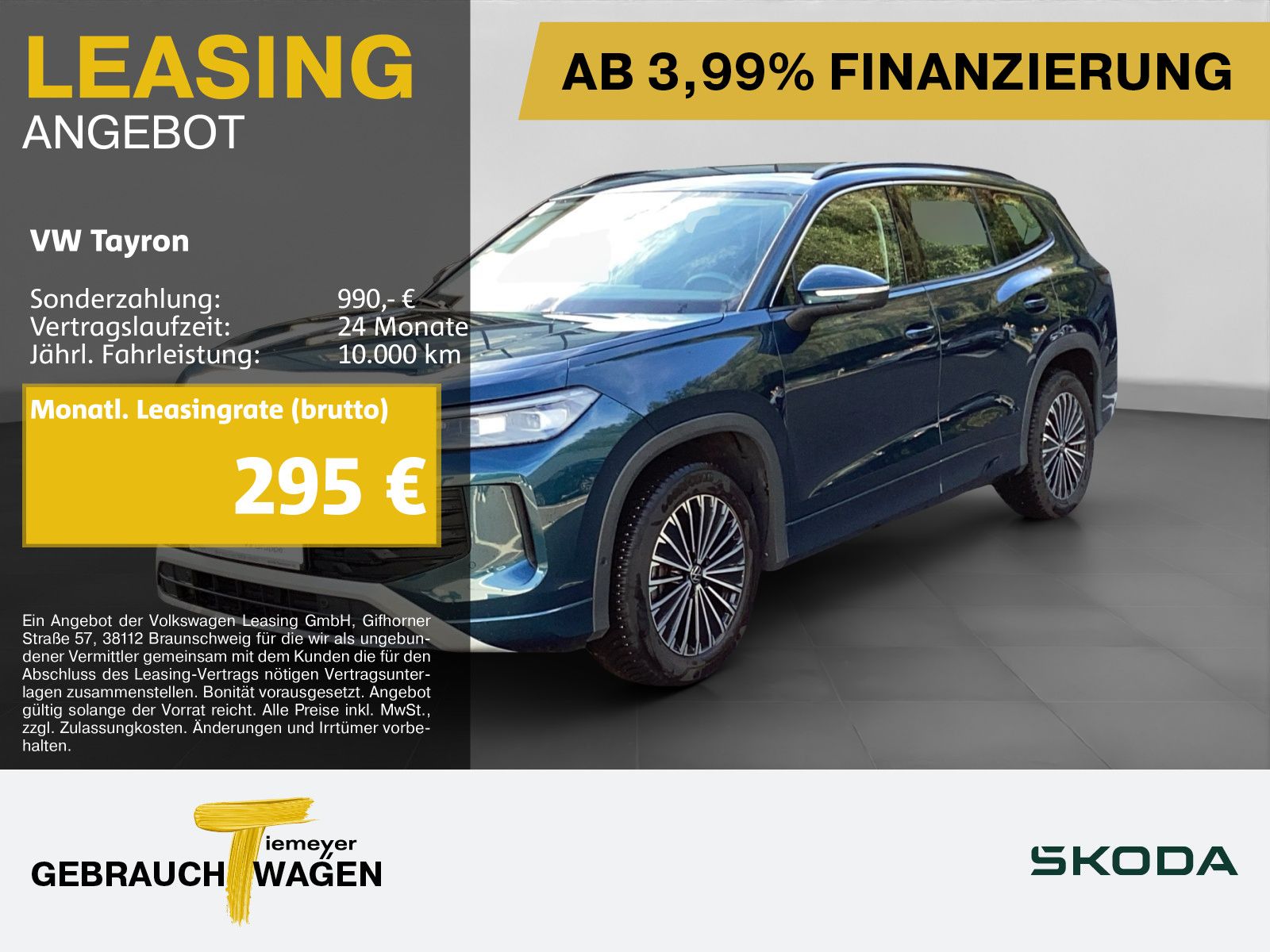 Volkswagen Tayron 1.5 eTSI LIFE 7SITZE MATRIX LM18 AHK