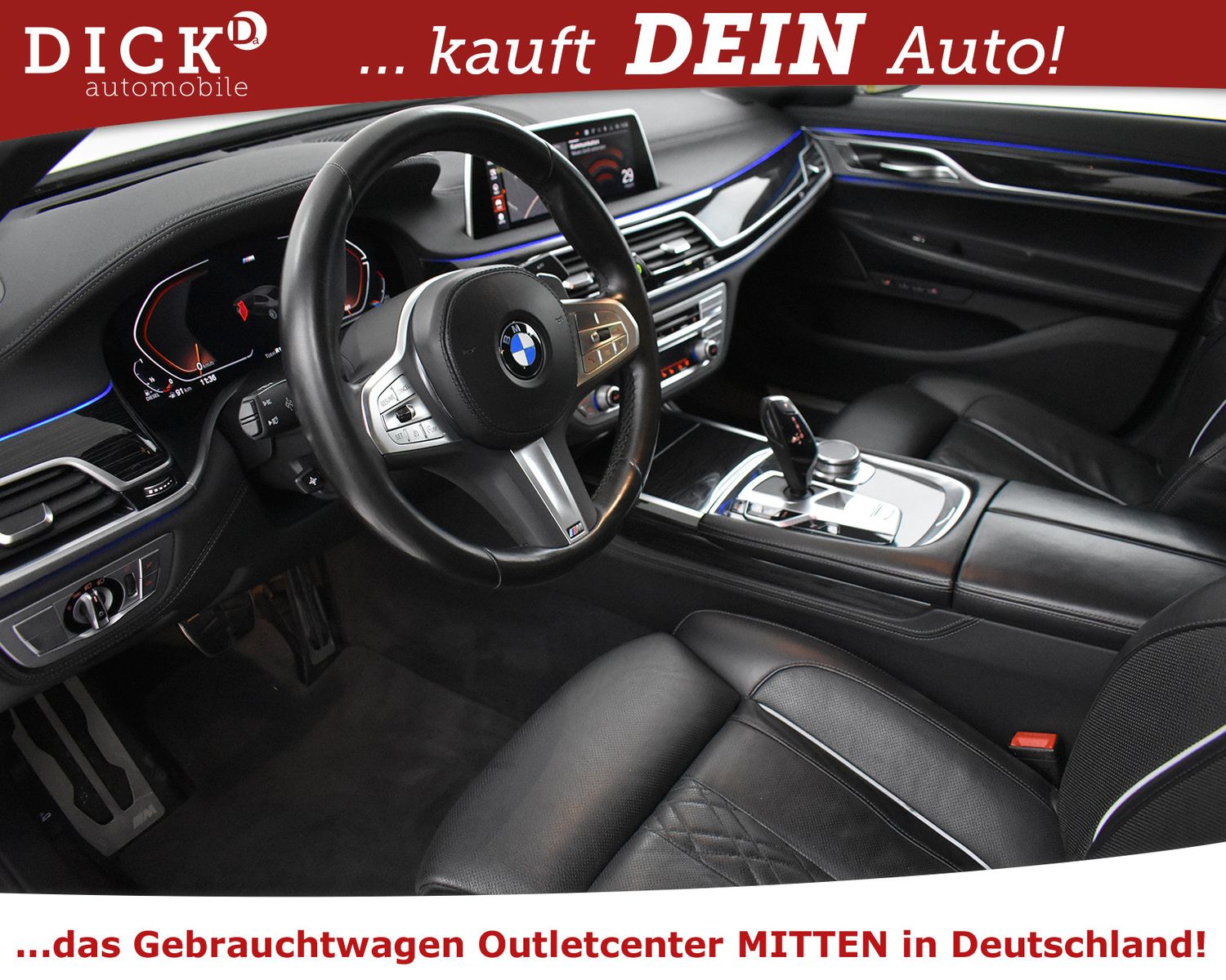 BMW 730d Sport Aut M PAKET+LUFT+SOFT+KOMFORSI.+KAMER - Image 10