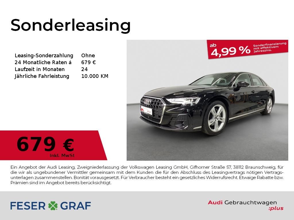 Audi A8 S line 50 TDI qu. Pano HUD Stdhz. 360°