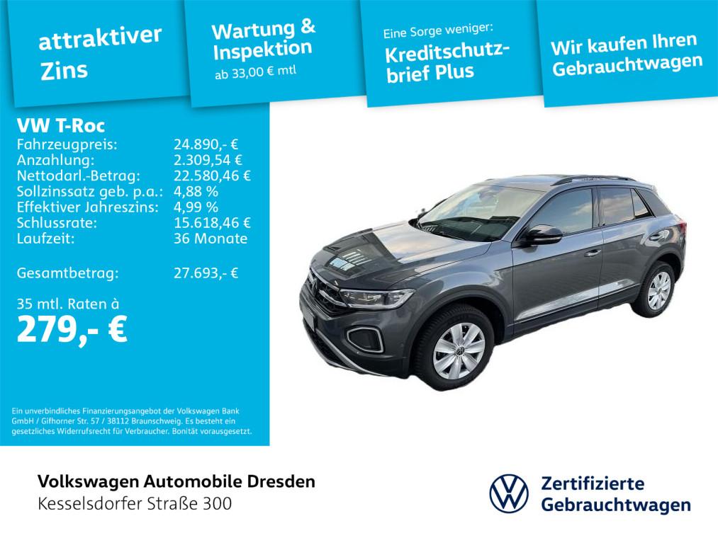Volkswagen T-Roc 1.5 TSI DSG Style AHZV Kamera