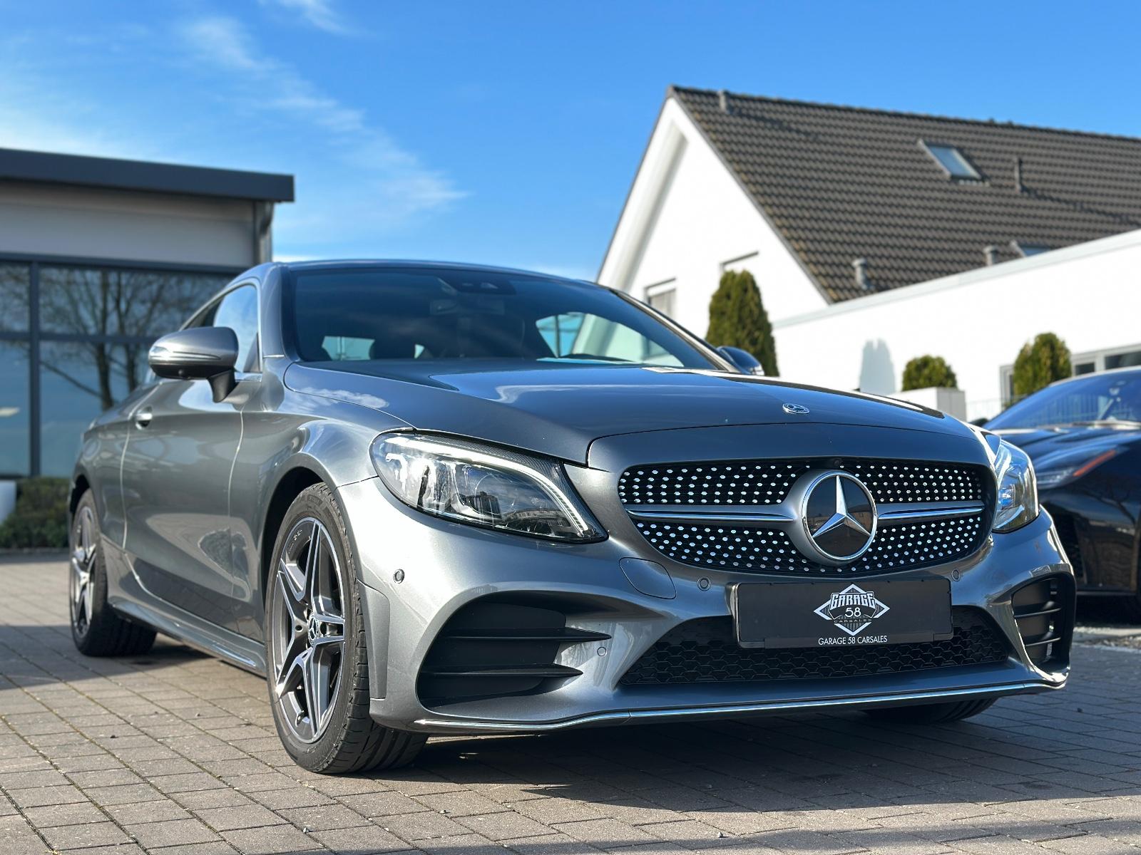 Mercedes-Benz C300d Coupe AMG-Paket/360°/Pano/HuD/Burmester