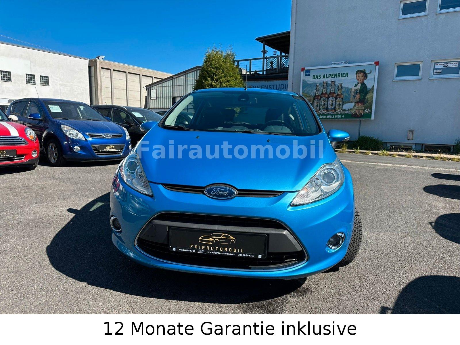 Ford Fiesta Titanium, Inspektion neu, 12 M. Garantie