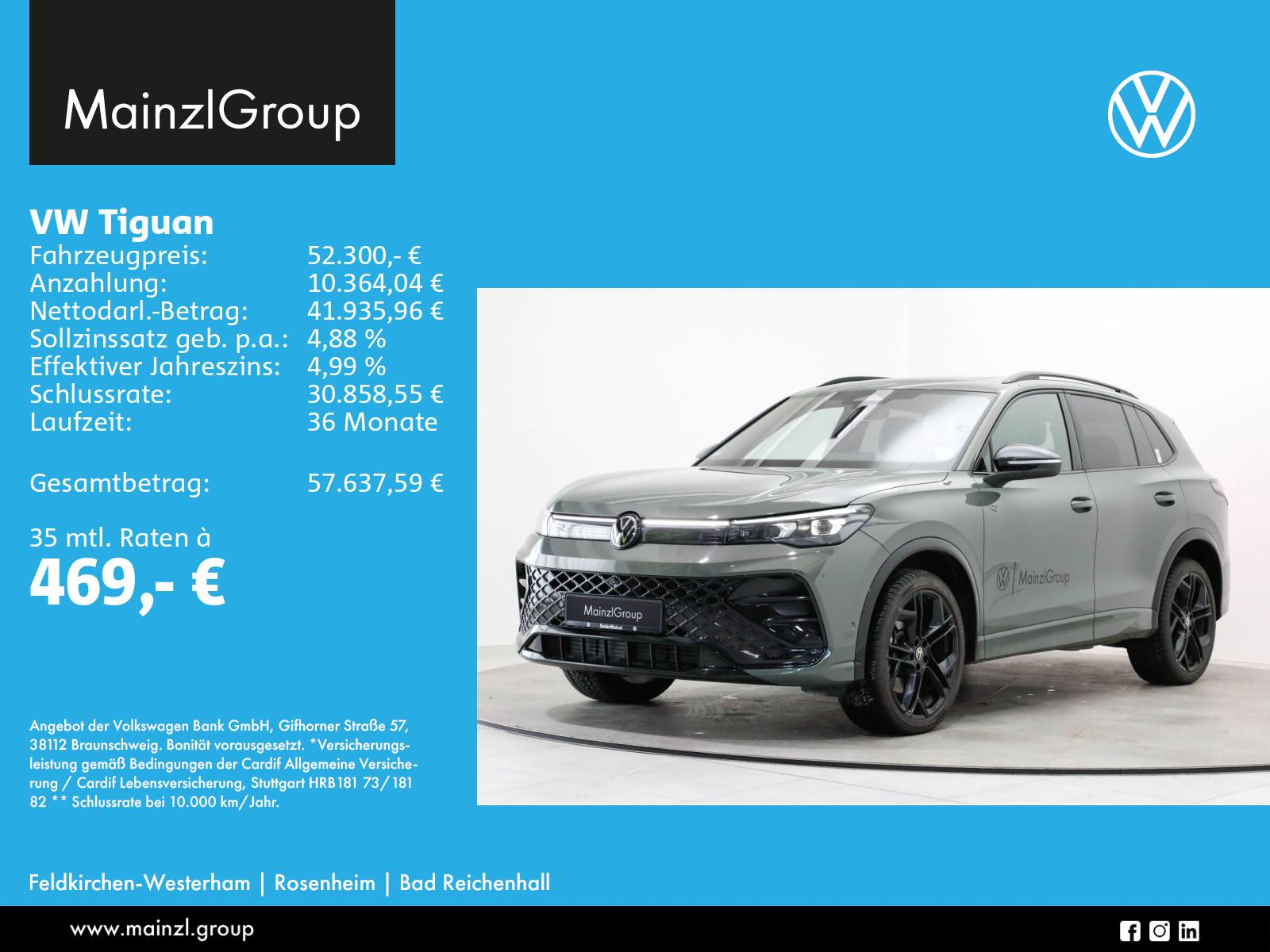 Volkswagen Tiguan R-Line 2,0 l TDI SCR 4MOTION 142 kW (193