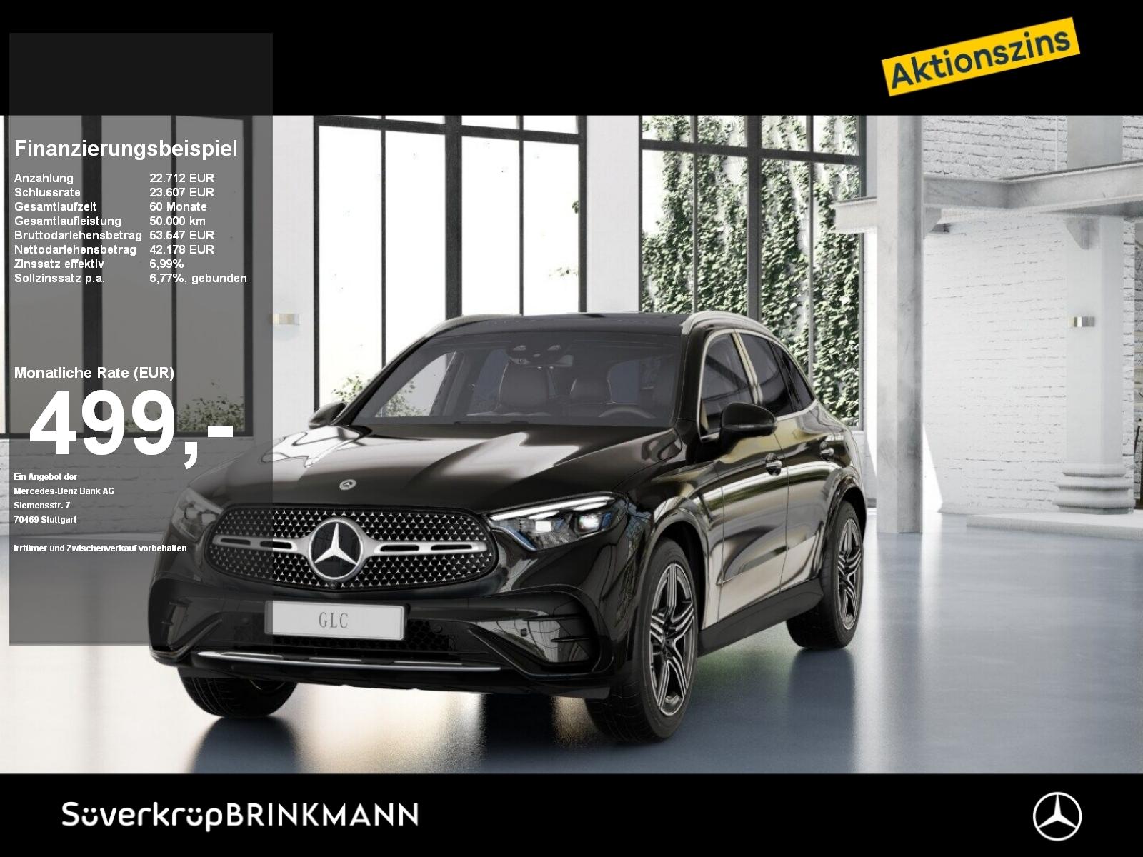 Mercedes-Benz GLC 300 d 4MATIC AMG BURM MEMO 360 AHK DISTR PDC