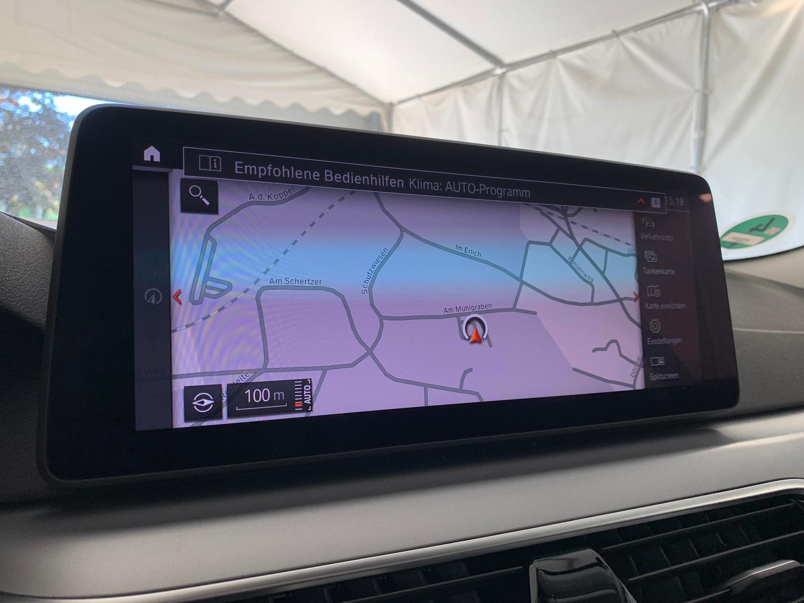 BMW 520 i Cockpit Prof Vollleder Navi LED Kamera, миниатюра 12