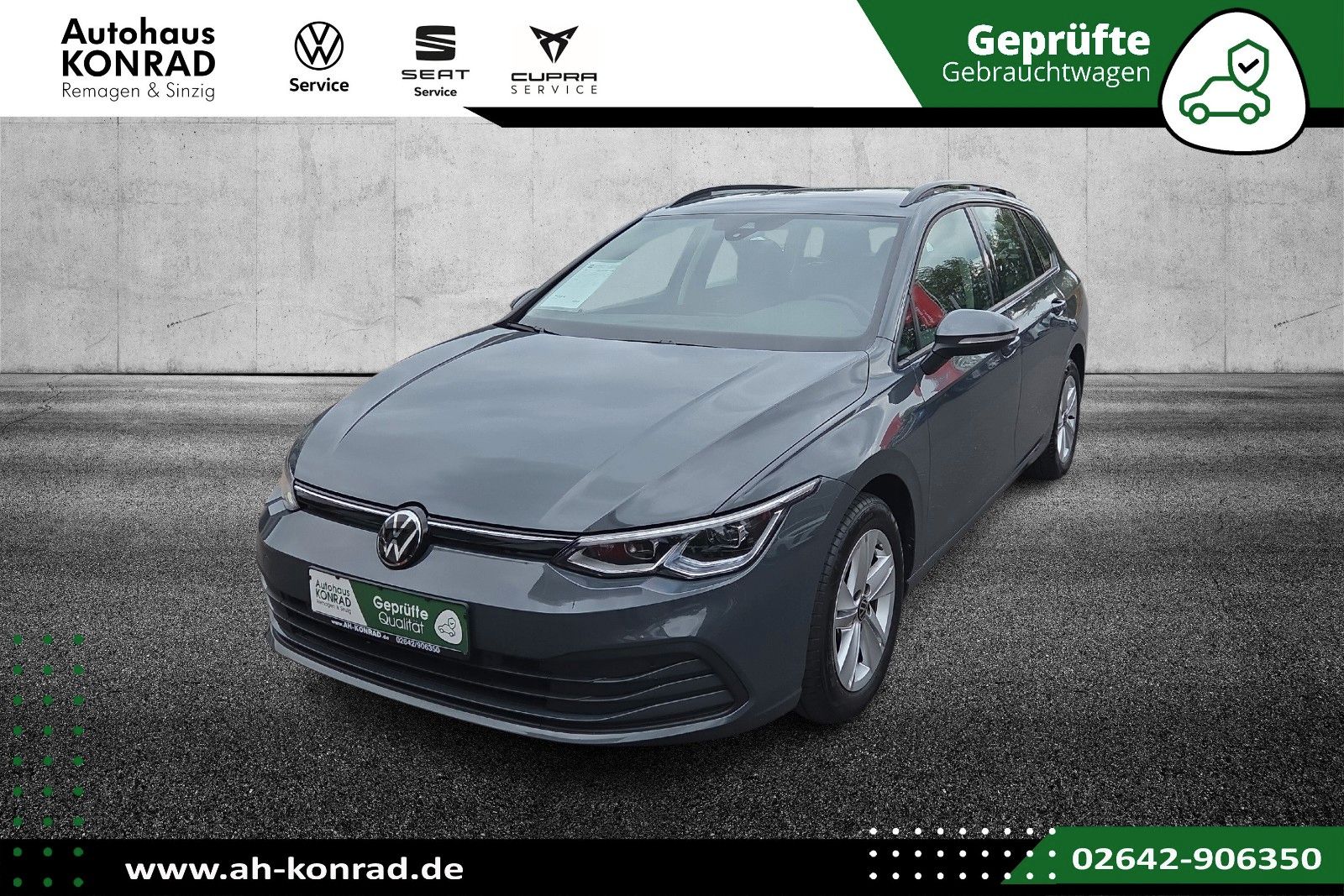 Volkswagen Golf VIII Variant Life eTSI DSG+AHK+LED+Sitzhzg.
