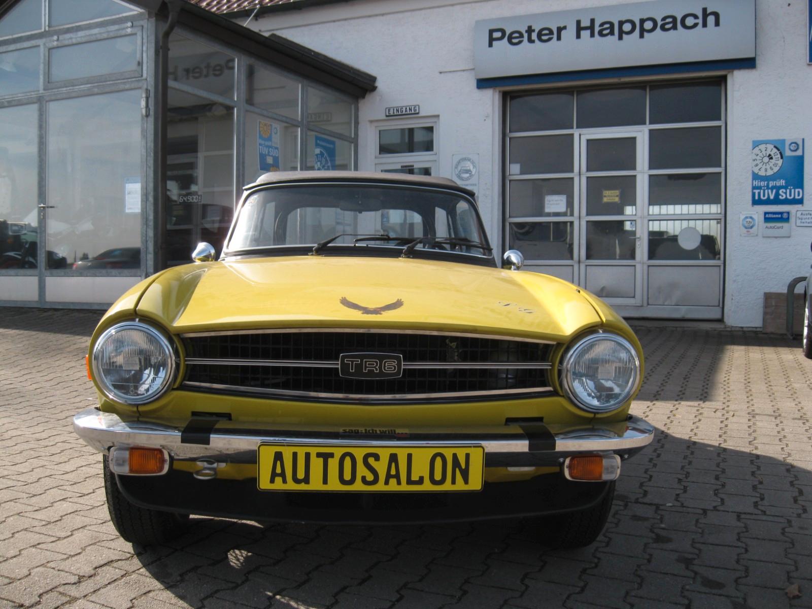 Triumph TR6  H-Zulassung *Topzustand mit nur 76`Km*
