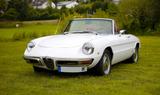 Alfa Romeo 1750, neuer Motor, Rundheck-Spider