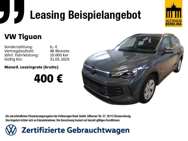 Tiguan 1.5 eTSI DSG *AHK*NAV*R-CAM*LED*PDC*SHZ*