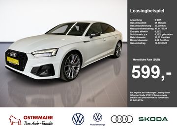 Audi S5 Sportback 341PS AHK.ACC.STANDHZG.B&O.MATRIX.V