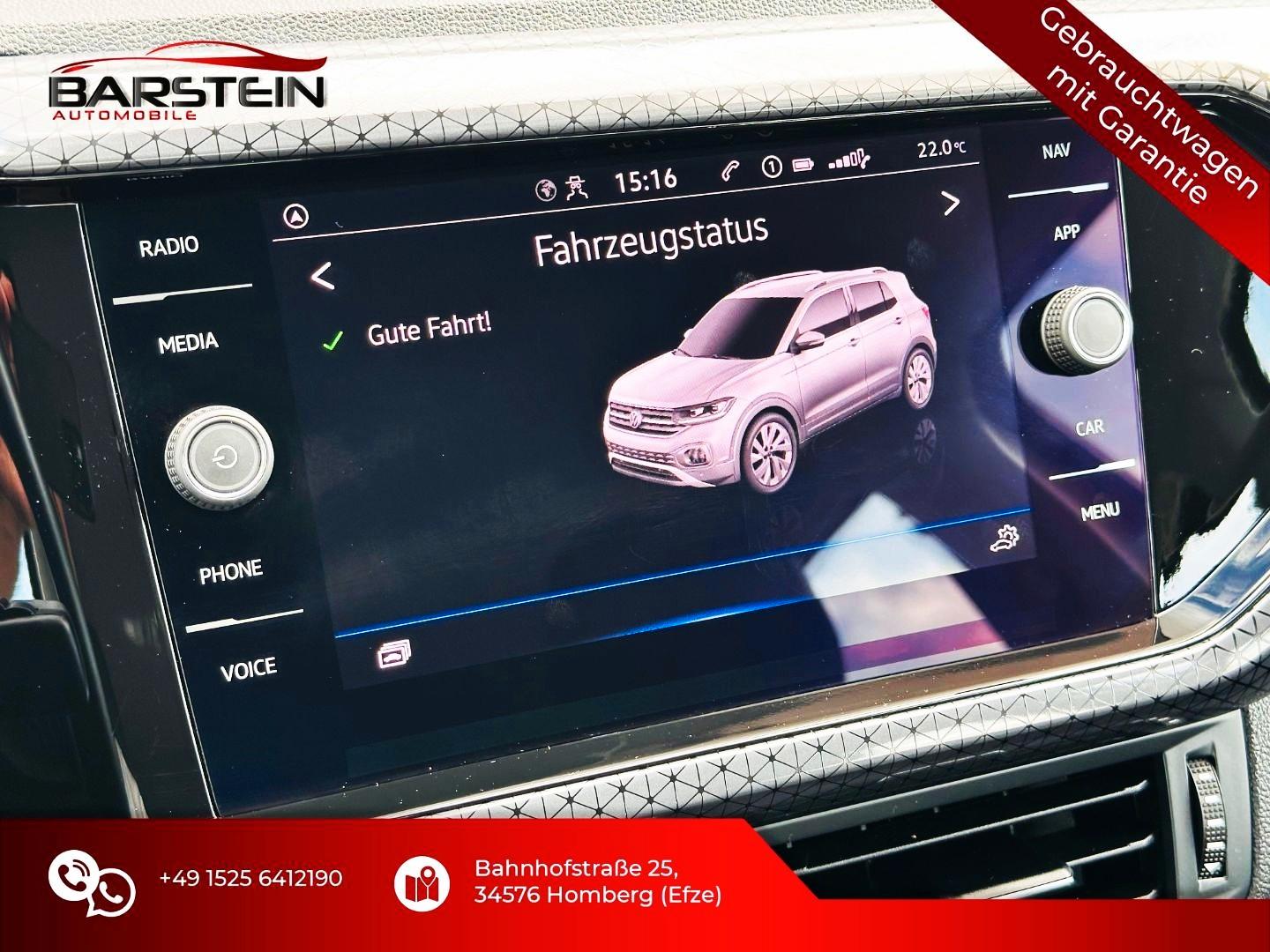 Volkswagen T-Cross STYLE/NAVI/LED/ACC/IQ-DRIVE, миниатюра 13
