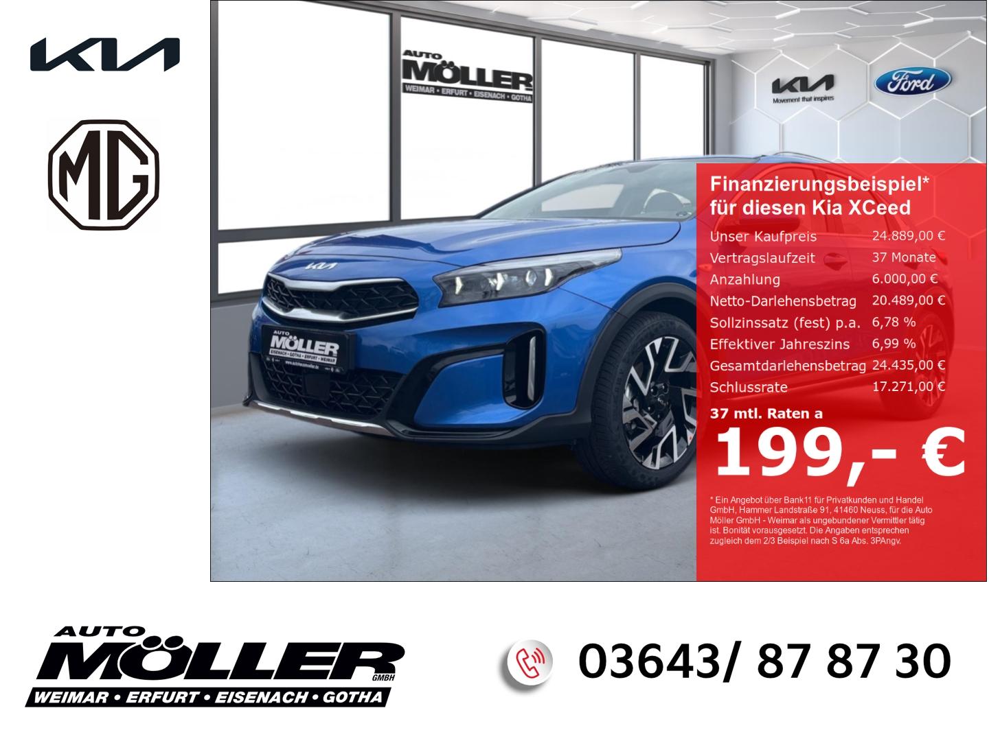 Kia XCeed Vision 1.6T DCT7 Komfort Navi Kamera ACC