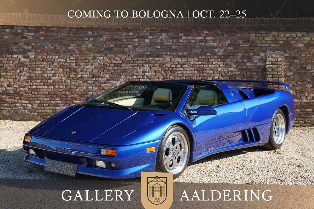 Lamborghini Diablo Roadster VT "35.000 kms and dealer servic