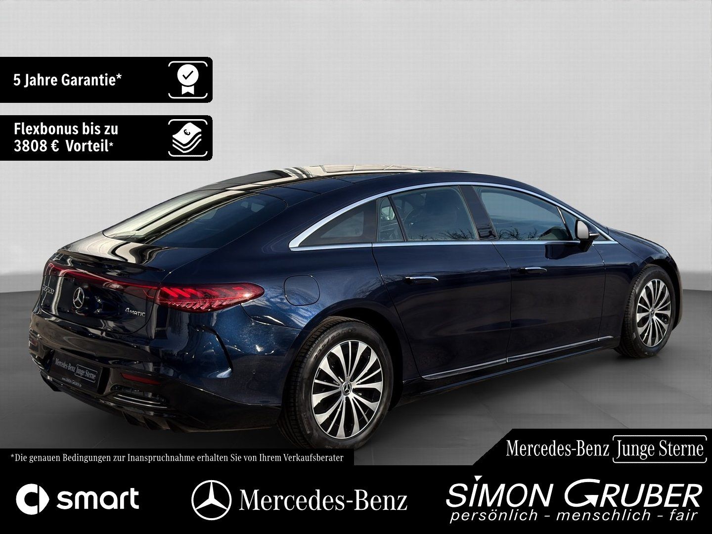 Fahrzeugabbildung Mercedes-Benz EQS 500 4M AMG Pano 4*Massage Sitzklima 118kwh