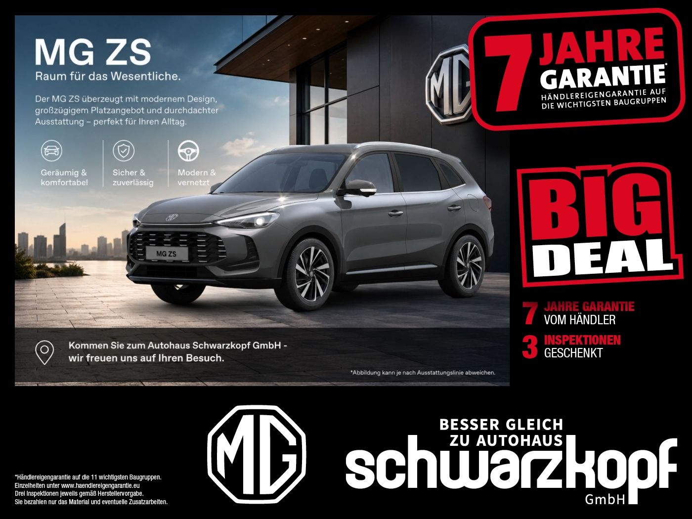 MG ZS 1.5 T Comfort Wow Angebot